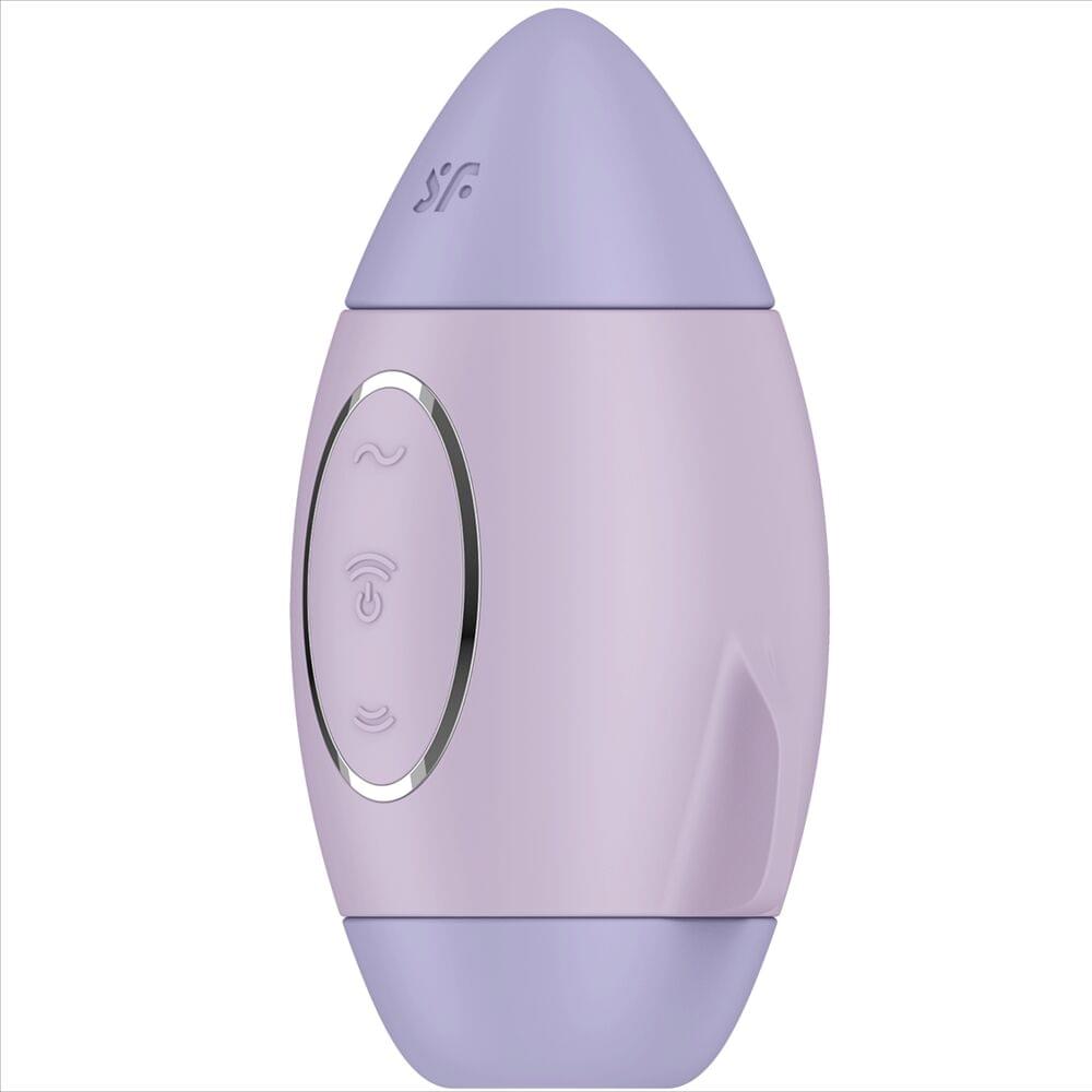 Alternative view of Satisfyer - Mission Control Lila Vibrador Pequeño De Doble Impulso