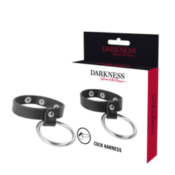 Alternative view of Darkness - Anillo De Metal Para El Pene Y Testículos