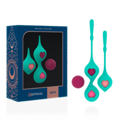 Alternative view of Set Deva Ritual Entrenamiento Pelvico Verde Aqua