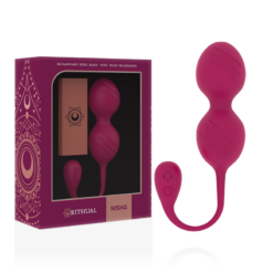 Alternative view of Ritual Nisha Bolas Kegel Recargables Vibradoras Orquidea
