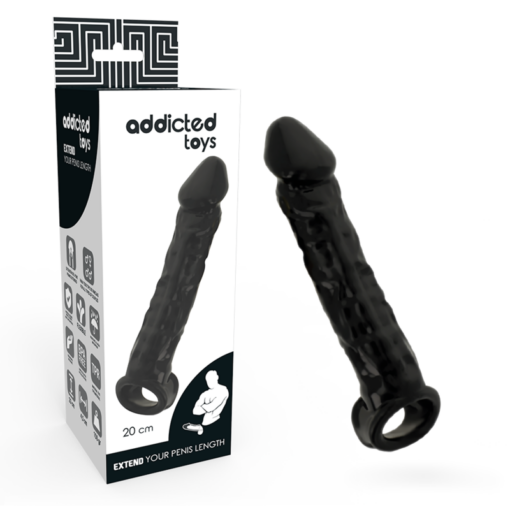 Addicted Toys Extensor Para El Pene Negro