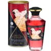 Shunga - Aceite Masaje Efecto Calor Fresas Y Cava 100 Ml