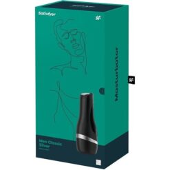 Alternative view of Satisfyer Masturbador Men Classic Plata