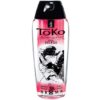 Lubricante Shunga Toko Aroma Fresas y Champagne 165ml | Lubricante Íntimo Natural